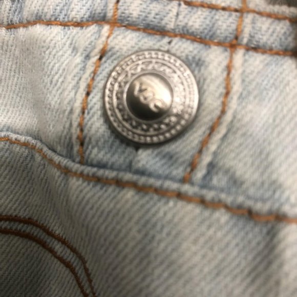 LIMITED EDITION MEN VERSACE JEAN COUTURE DENIM JEANS PANTS SIZE 34 MADE IN ITALY - Picture 7 of 14